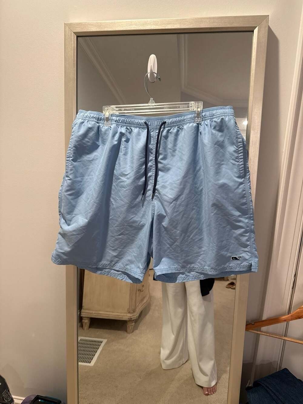 Vineyard Vines Men's Light Blue Chappy Swim Trunks Size XL